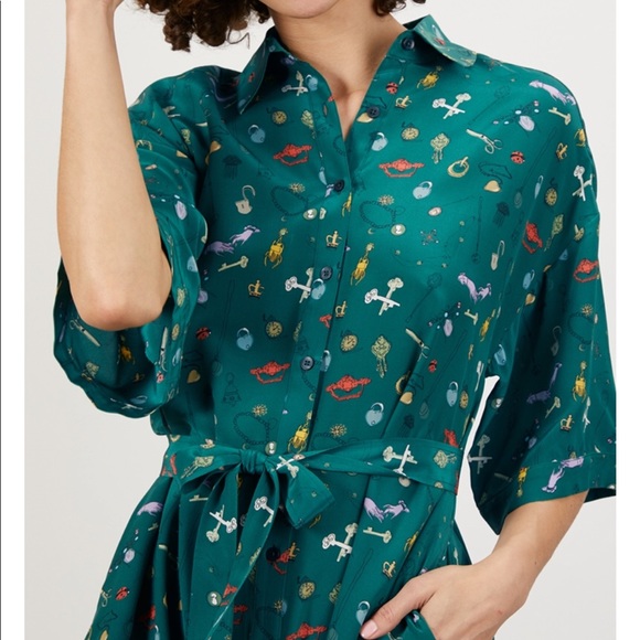 NEW • Tucker • Safari Shirtdress Lucky Finds - Picture 2 of 5
